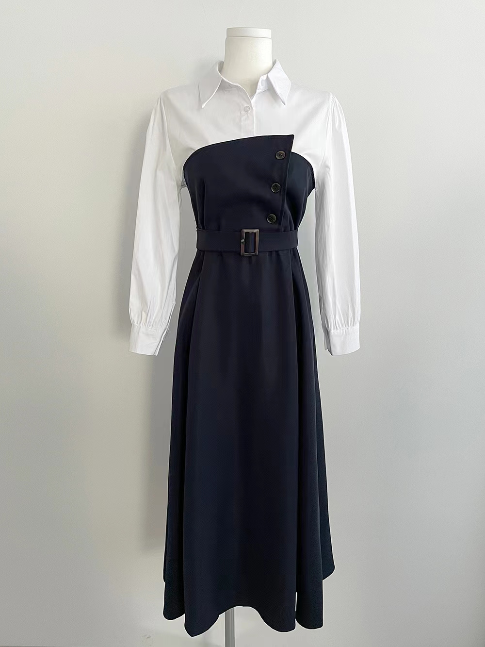 Irregular temperament Hepburn style France style dress