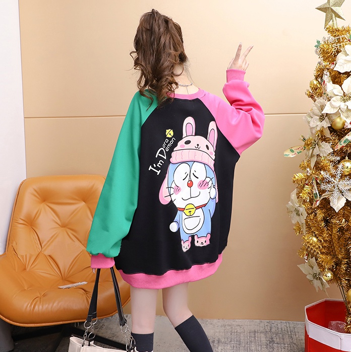 Mixed colors cotton pure cotton hoodie for women