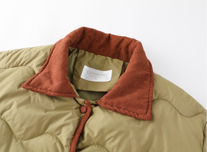 Winter fashion and elegant cotton coat Korean style thick coat