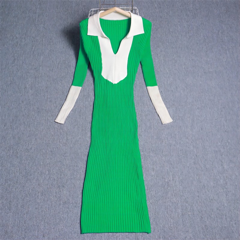 Fashion long dress temperament dress for women