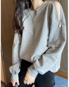 Long sleeve hoodie pullover tops for women
