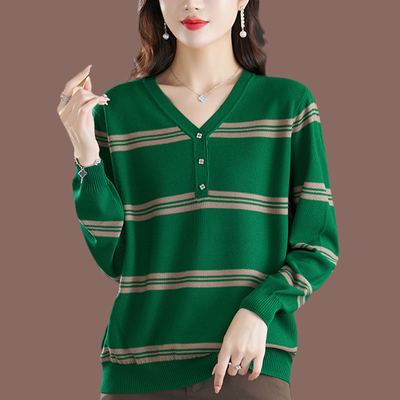 Bottoming wool sweater short shirts for women