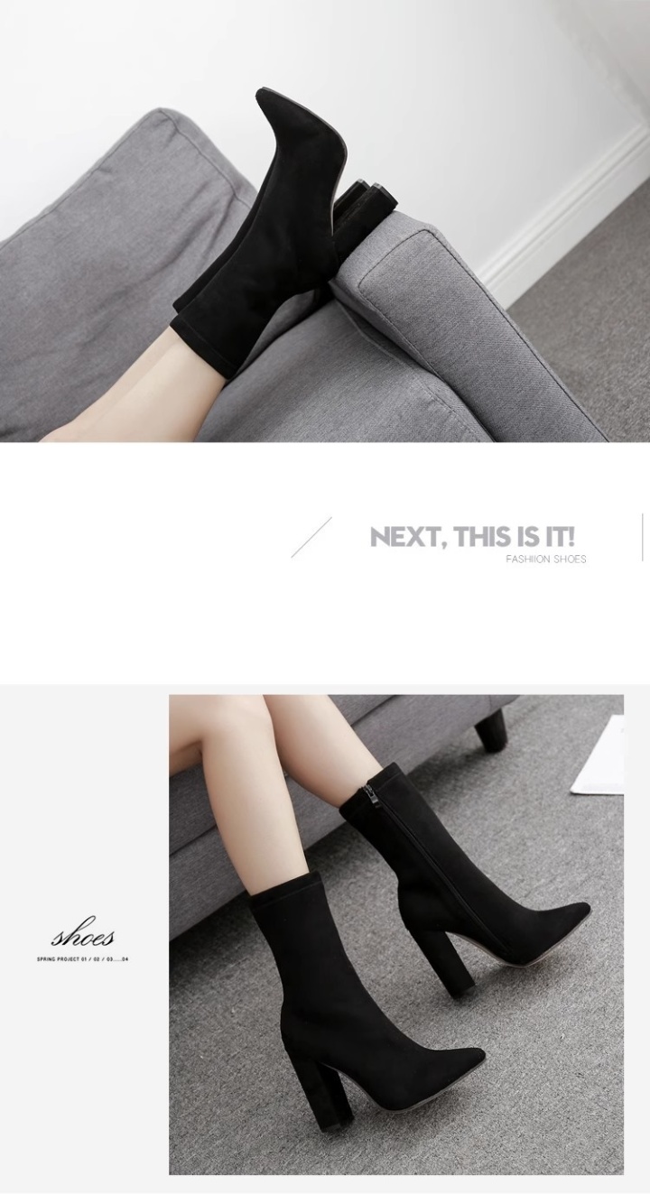 Autumn and winter simple women's boots Casual boots