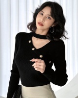Autumn and winter tops Korean style small shirt