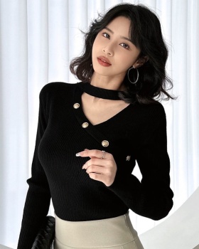 Autumn and winter tops Korean style small shirt