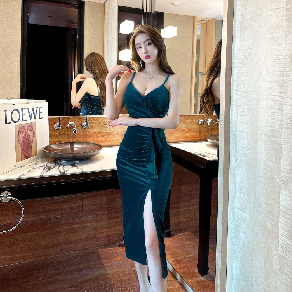 Ladies package hip dress sexy formal dress for women