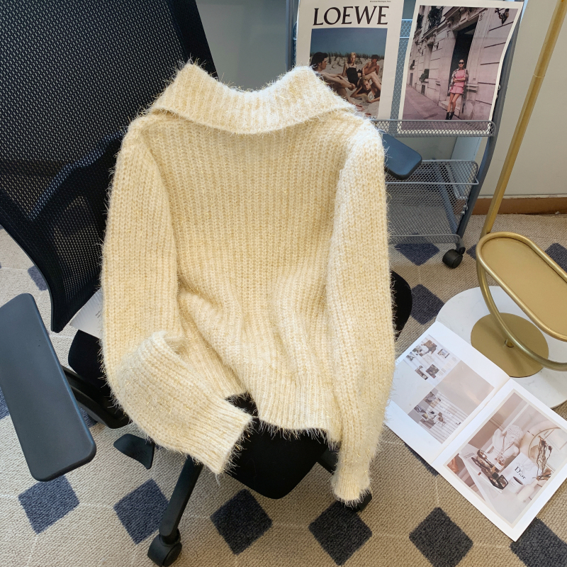 Fashion and elegant beading cardigan unique sweater for women