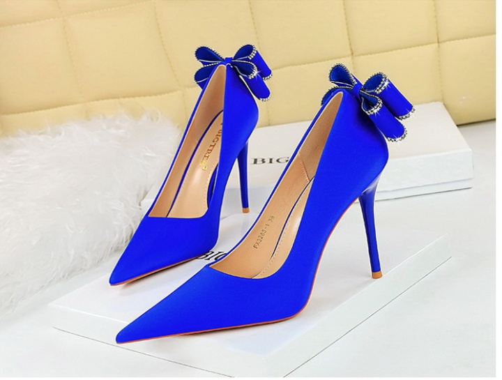 Low fashion shoes fine-root high-heeled shoes for women