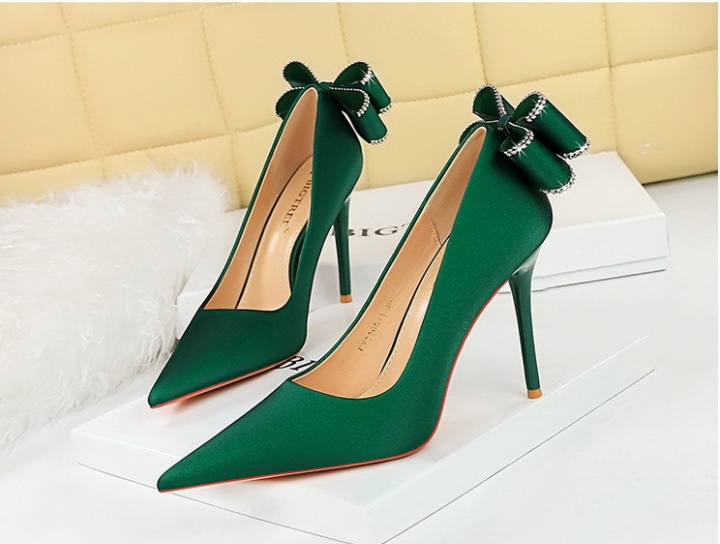 Low fashion shoes fine-root high-heeled shoes for women