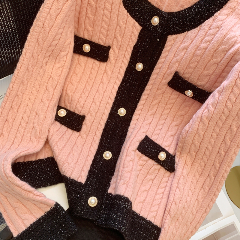 Show young ladies sweater sweet cardigan for women