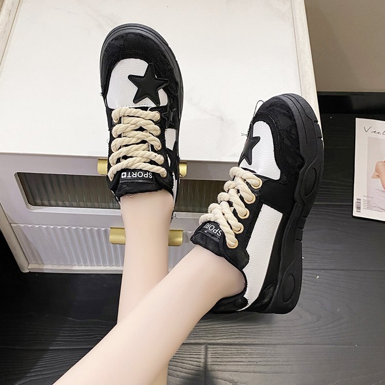 Spring and autumn mixed colors shoes student Sports shoes