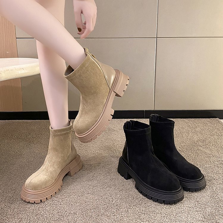 Thick crust martin boots boots for women