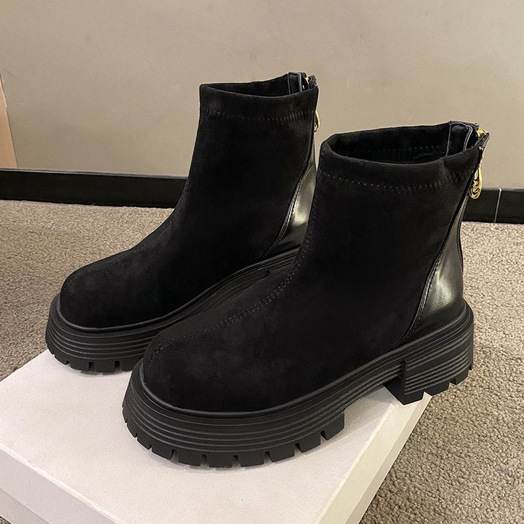 Thick crust martin boots boots for women