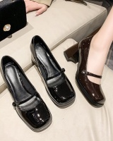 Autumn fashion high-heeled shoes low shoes for women