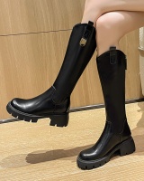 Fashion long tube women's boots Casual all-match boots