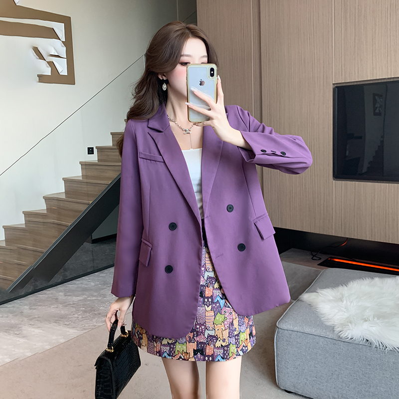 Western style printing skirt kitty business suit a set