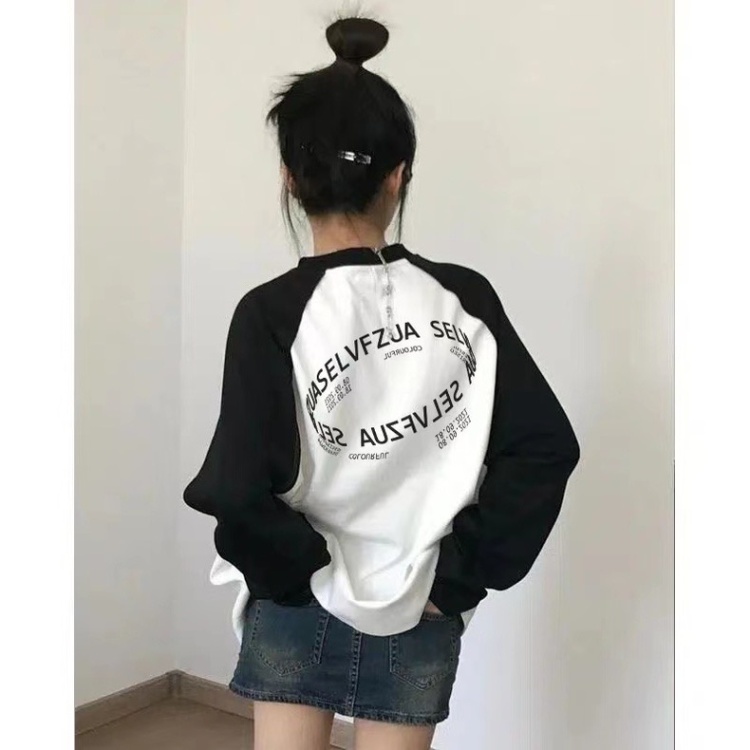 Long sleeve T-shirt spring and autumn tops for women
