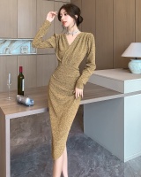 Liangsi long sleeve dress temperament formal dress