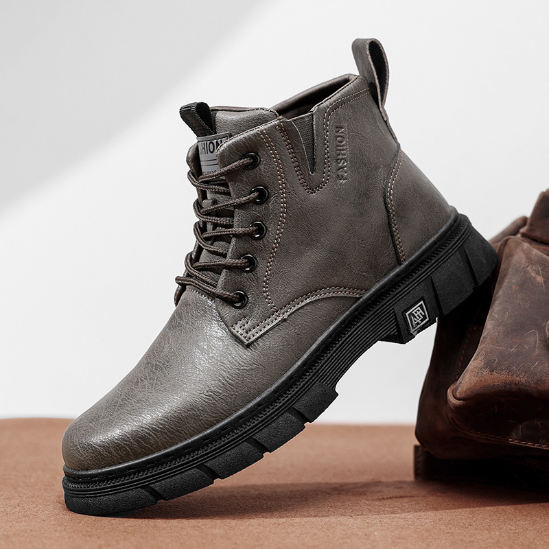 British style martin boots work clothing for men