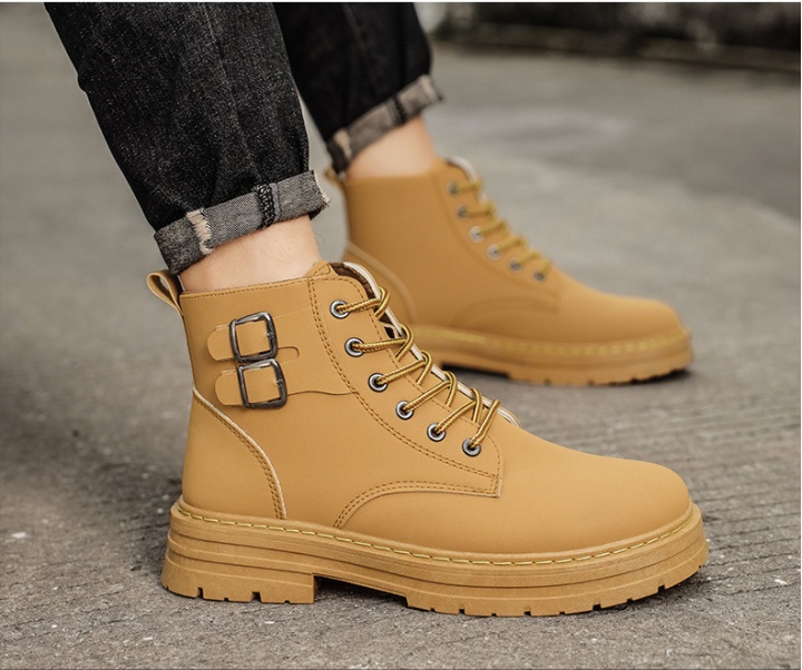 Casual wear-resisting martin boots all-match boots for men