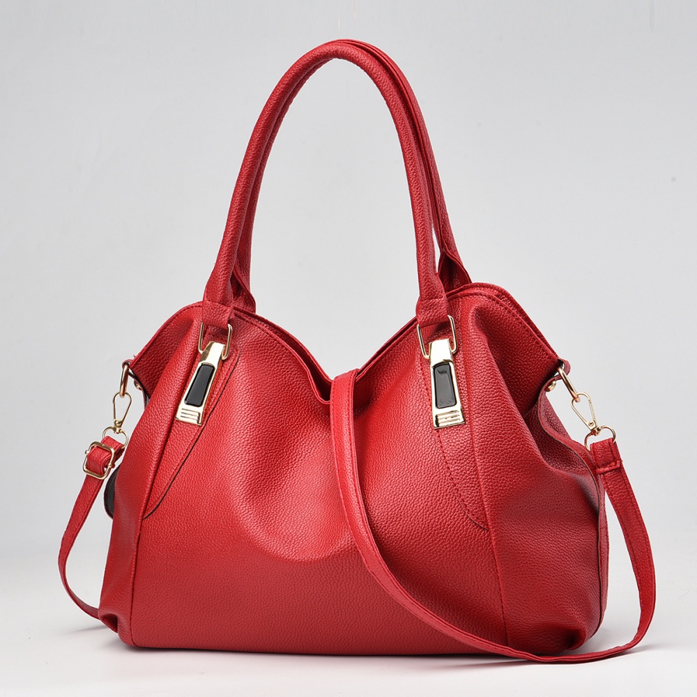 Messenger high capacity buff fashion handbag for women