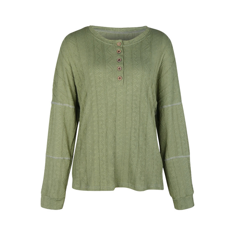 Pure long sleeve autumn European style sweater for women