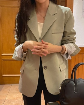 Korean style classic coat lapel business suit