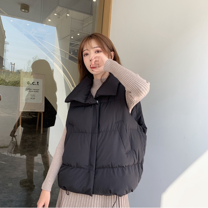 Thermal loose vest Korean style bread clothing for women
