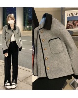 Fashion and elegant woolen coat large yard coat