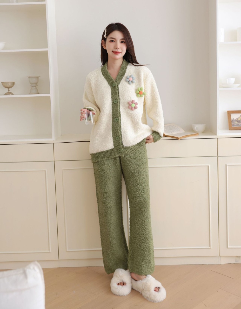 Soft wears outside homewear pajamas for women