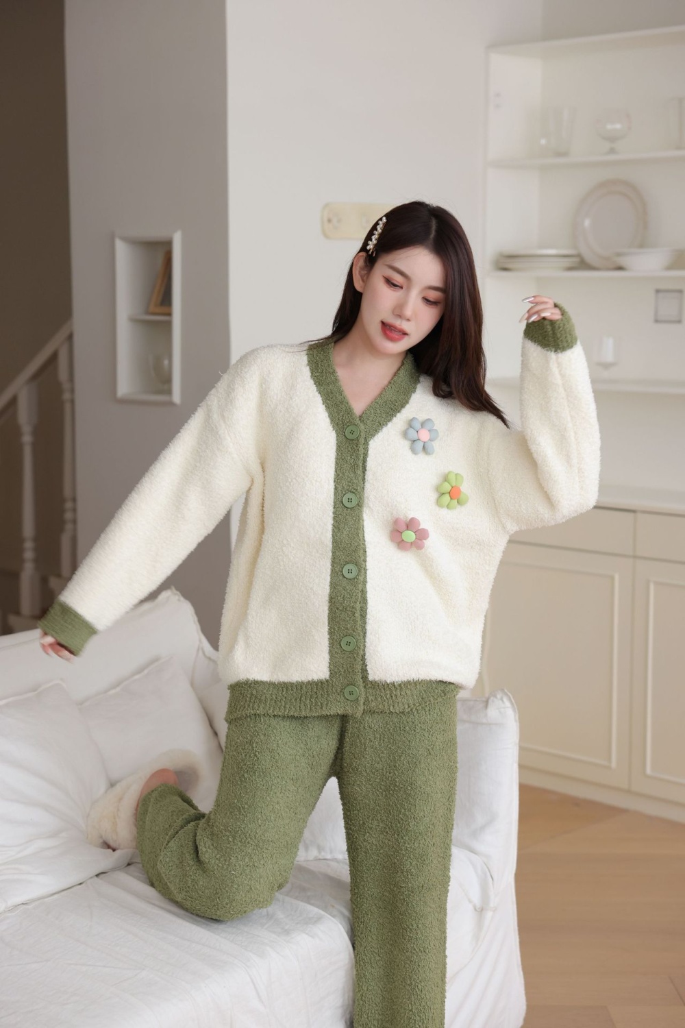 Soft wears outside homewear pajamas for women