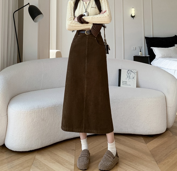 Autumn and winter short skirt temperament skirt for women