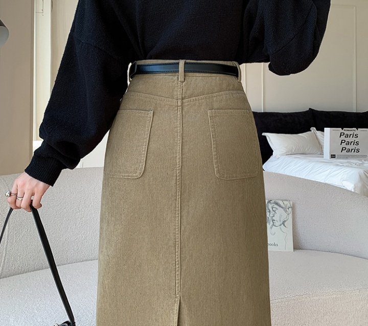 Autumn and winter short skirt temperament skirt for women