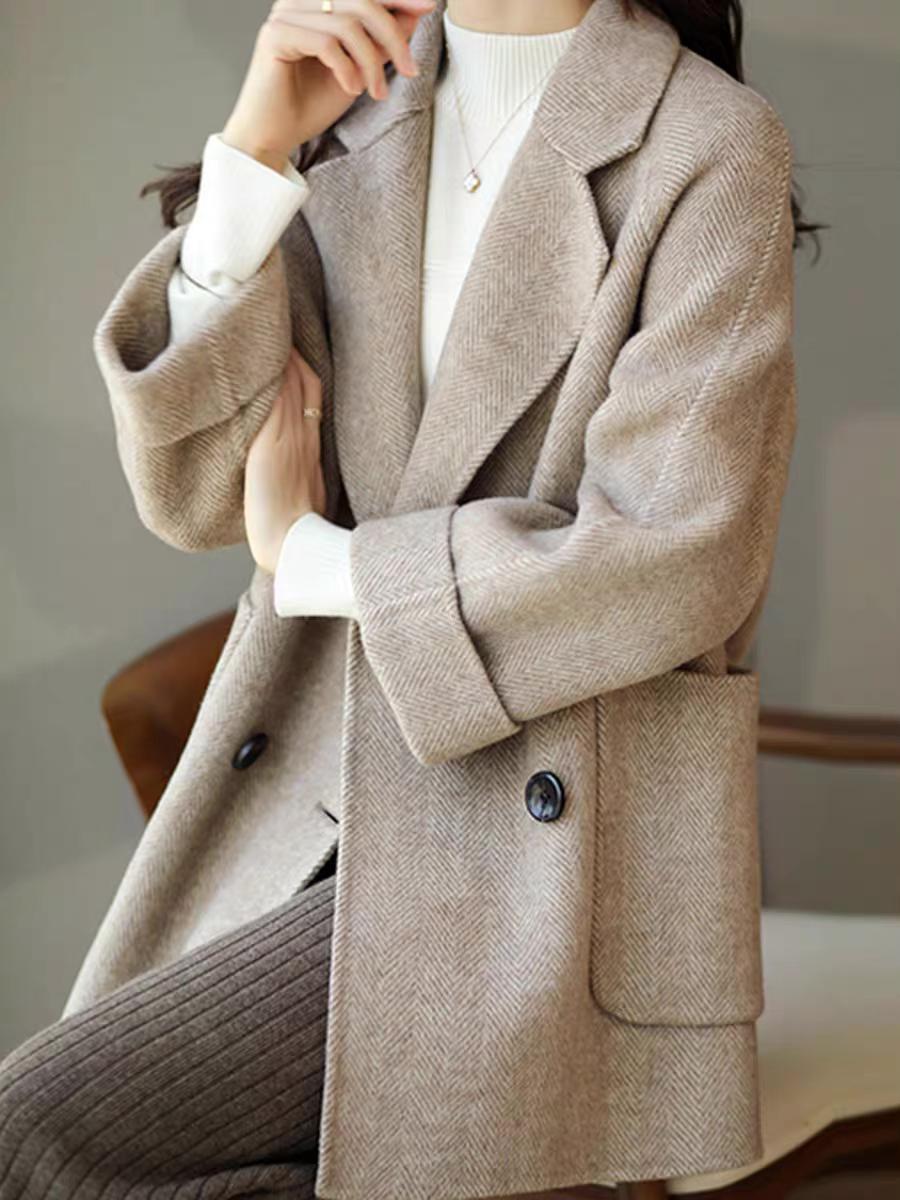 Autumn and winter woolen coat woolen coat for women
