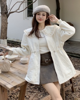 Small fellow winter coat Korean style cotton coat for women
