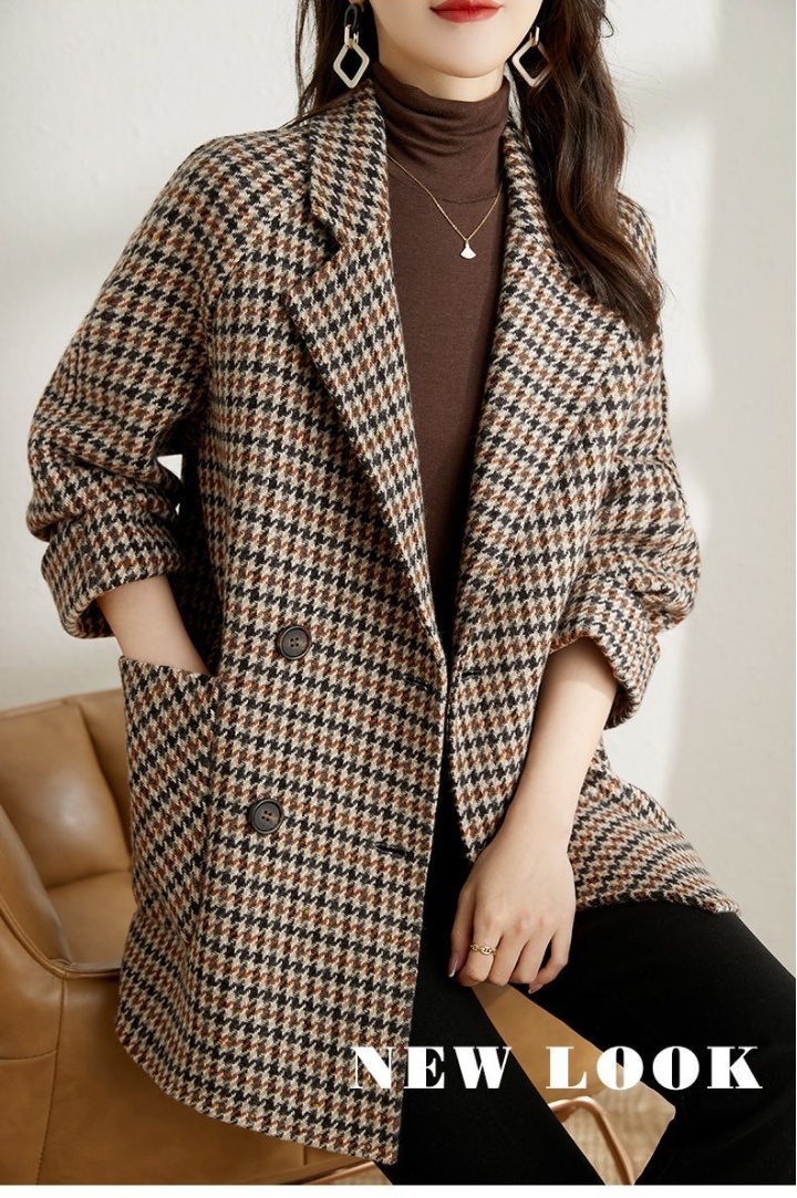 Fashion business suit overcoat for women