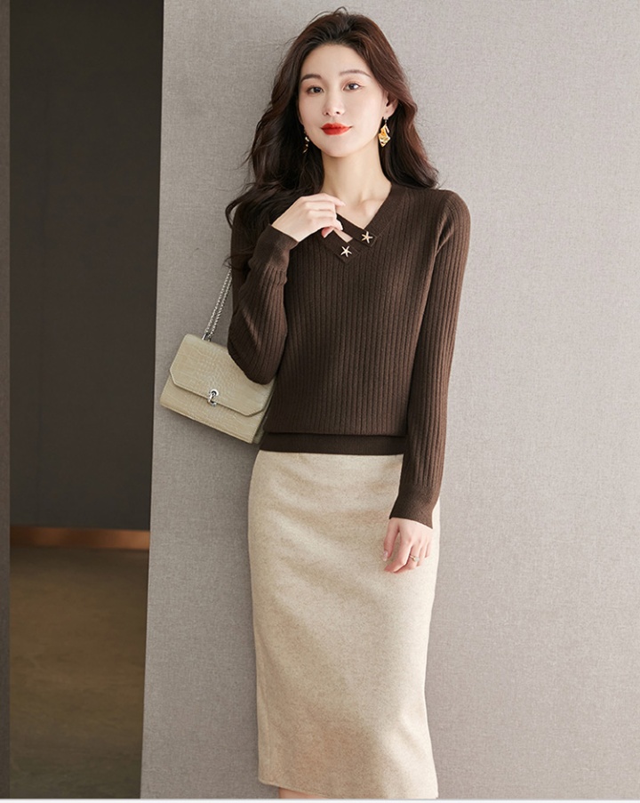 Fashion tops Western style sweater for women