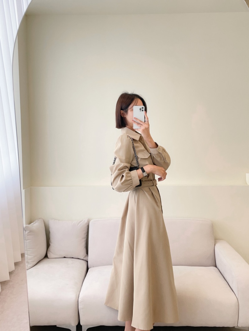 Frenum autumn and winter temperament dress for women