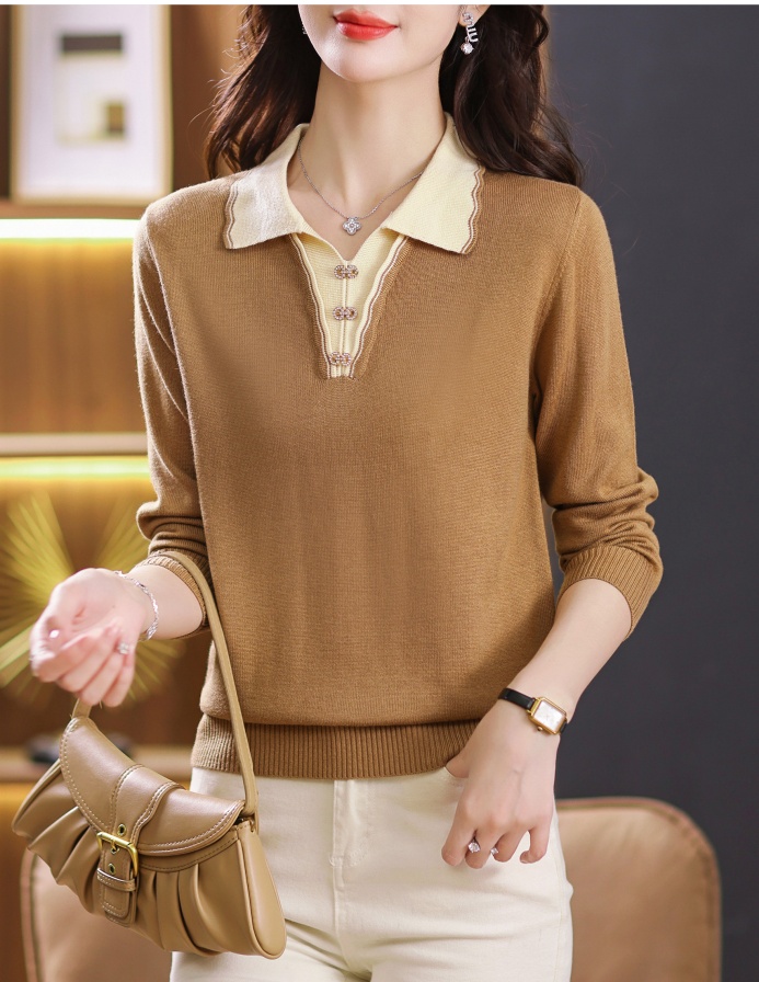 Autumn sweater autumn and winter tops for women