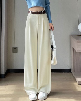 Slim wide leg pants autumn and winter casual pants for women