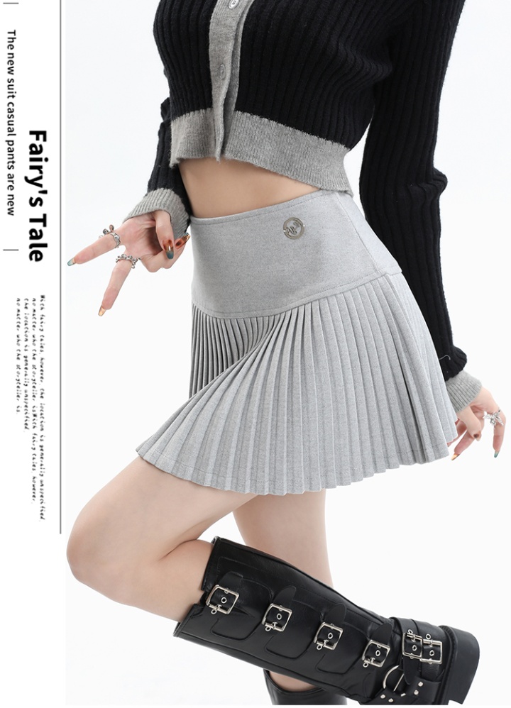 Chanelstyle short skirt crimp skirt for women