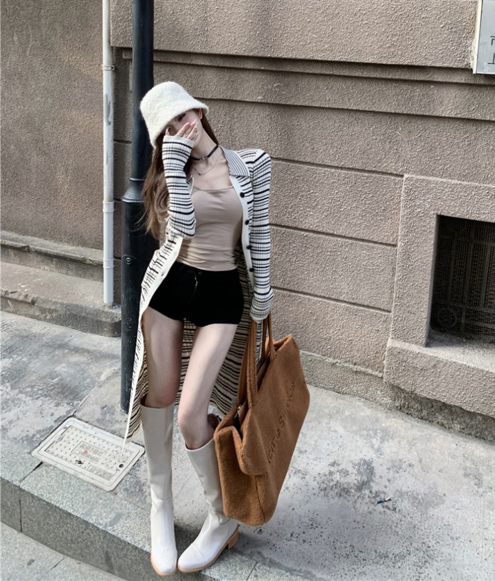 Package hip slim split France style dress for women