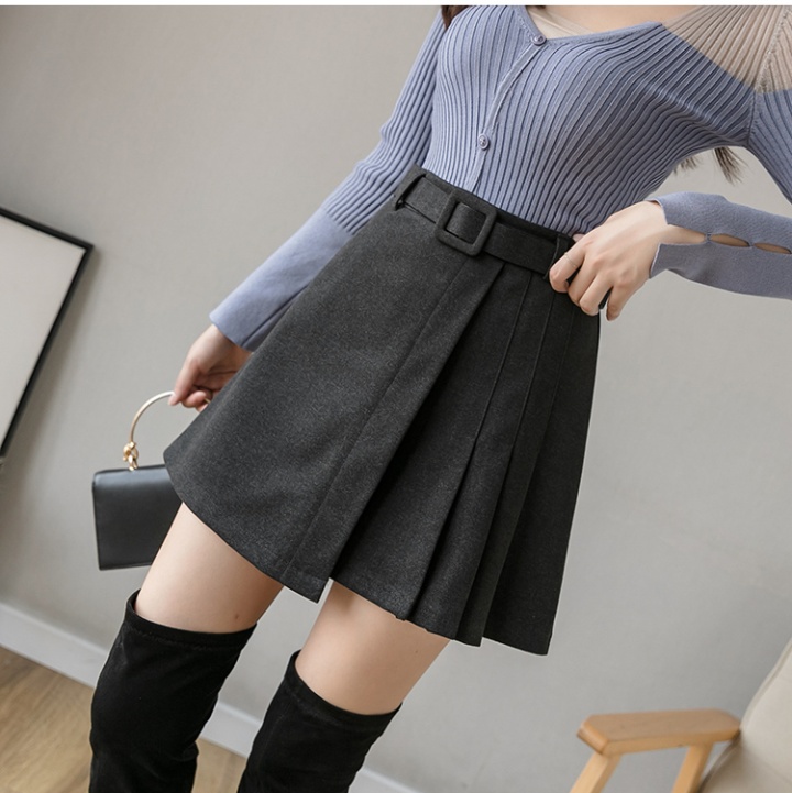All-match high waist short skirt irregular fashion skirt