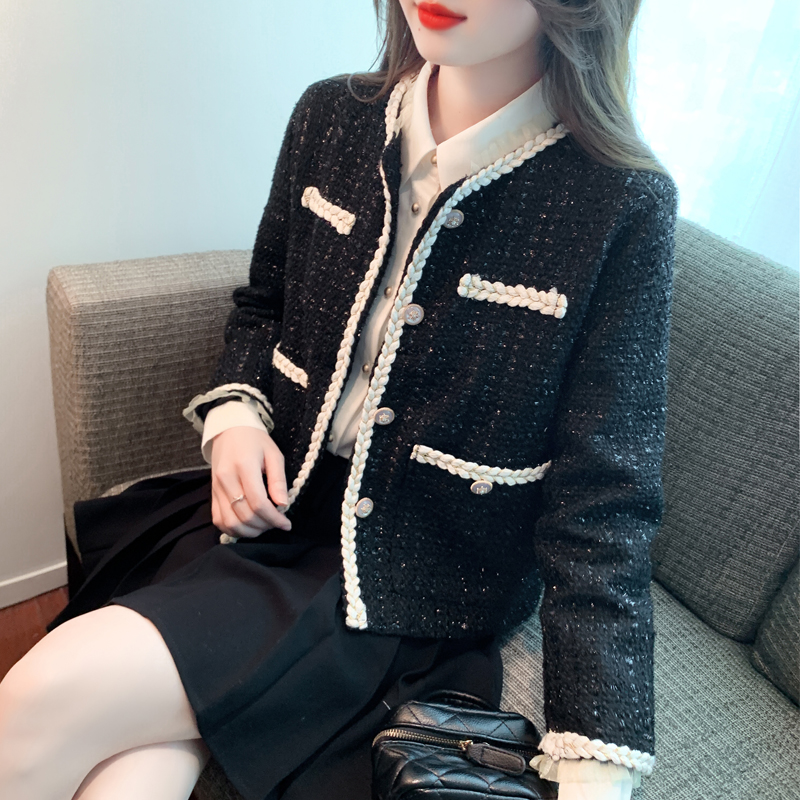 Liangsi woolen coat autumn and winter coat for women