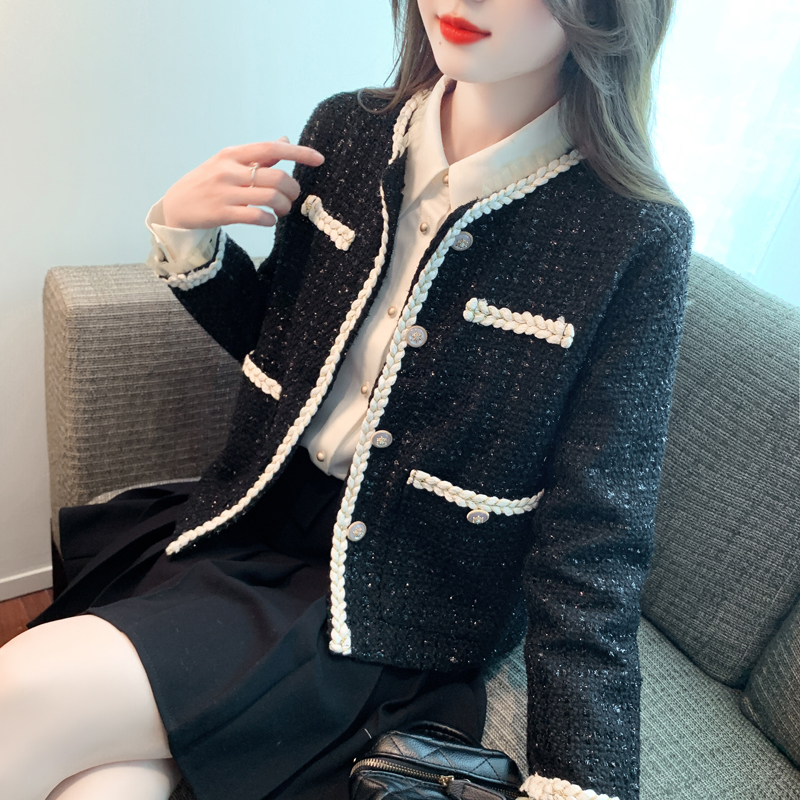 Liangsi woolen coat autumn and winter coat for women