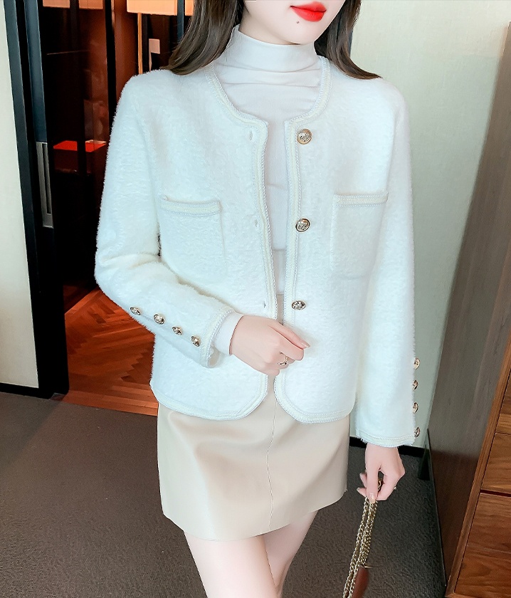 Chanelstyle spring and autumn tops France style coat