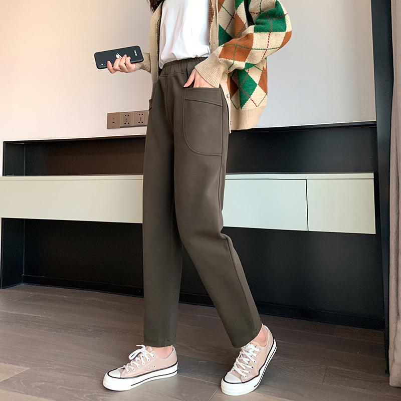 Autumn and winter harem pants loose pants for women