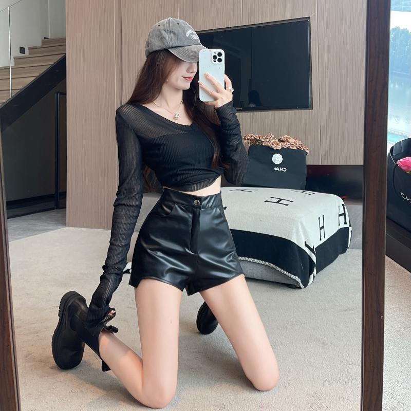 Autumn and winter shorts irregular boots pants for women