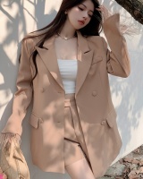 Ladies business suit long coat for women