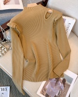 Hollow fashion round neck temperament autumn sweater